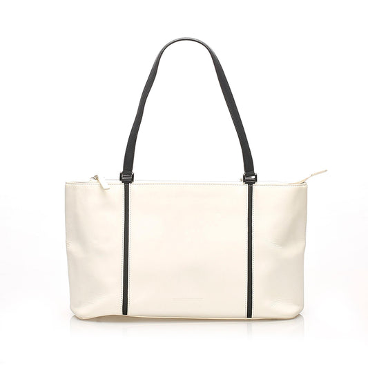 Burberry Leather Tote Bag (SHG-11639)