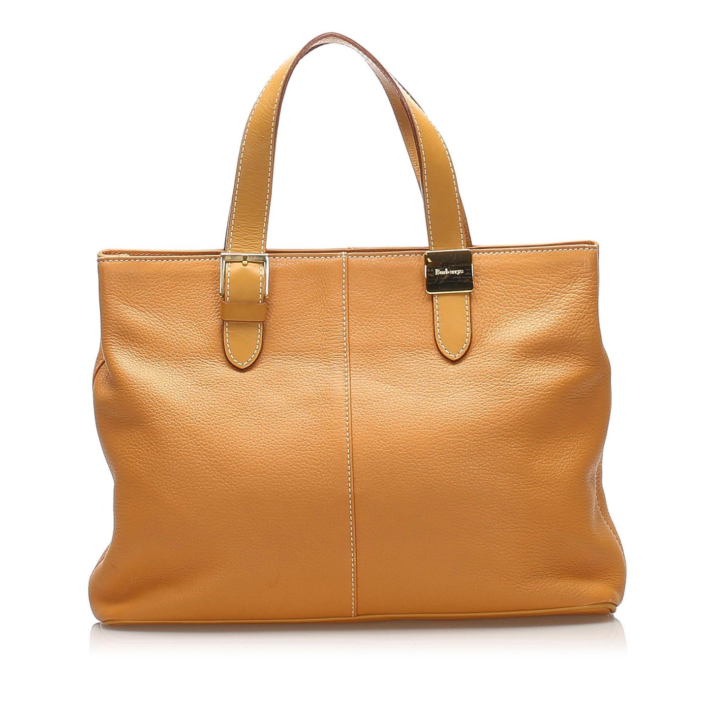 Burberry Leather Tote Bag (SHG-11841)