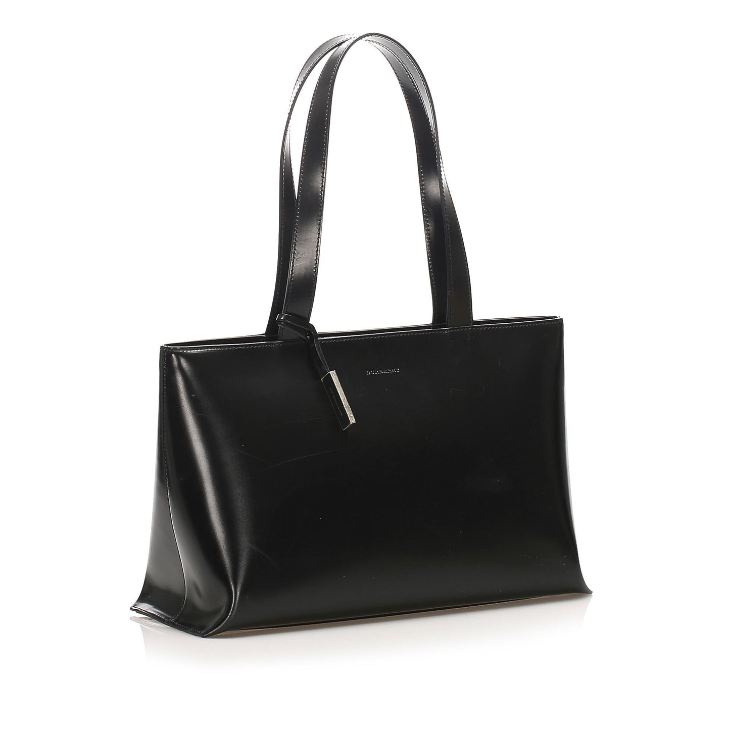 Burberry Leather Tote Bag (SHG-12864)