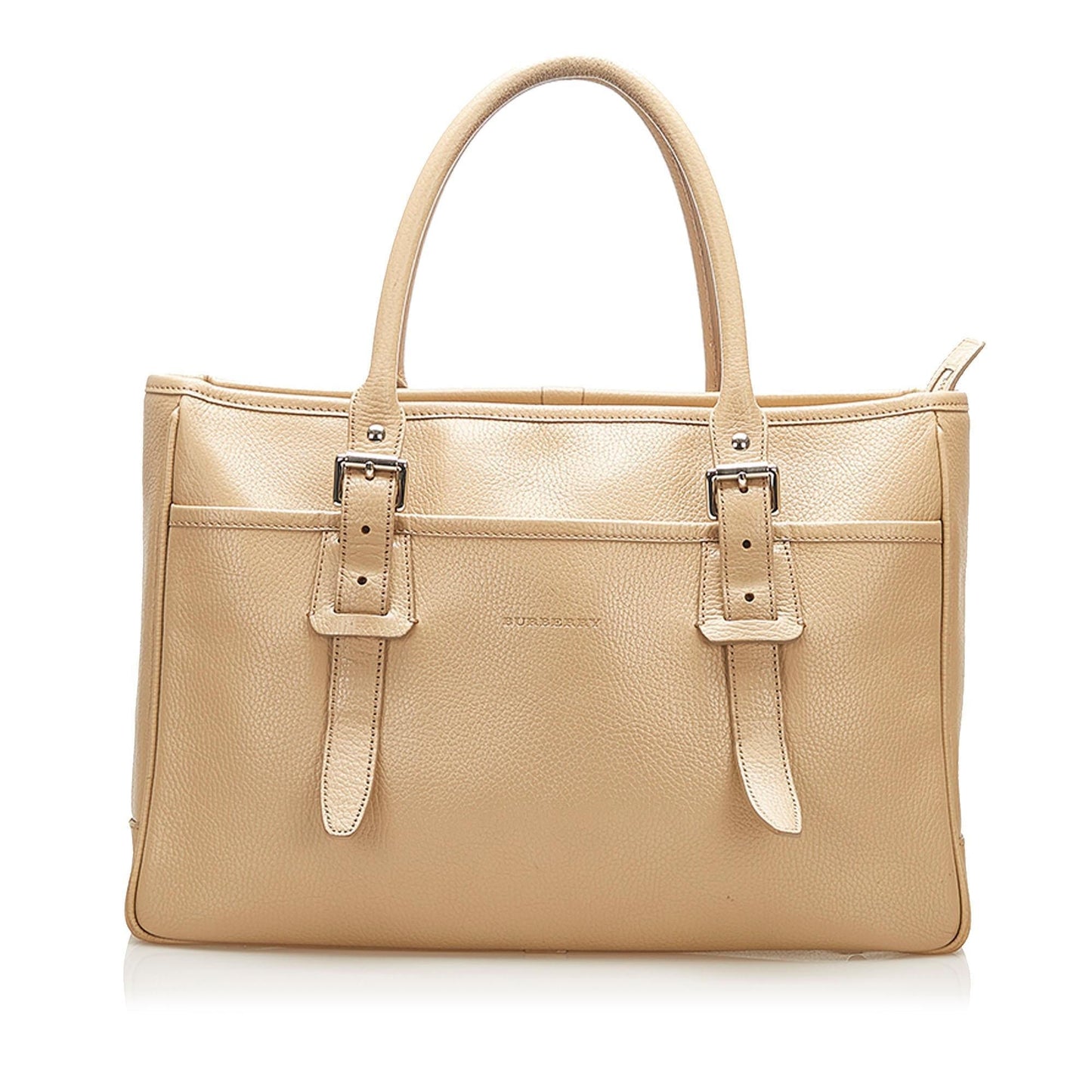 Burberry Leather Tote Bag (SHG-16094)