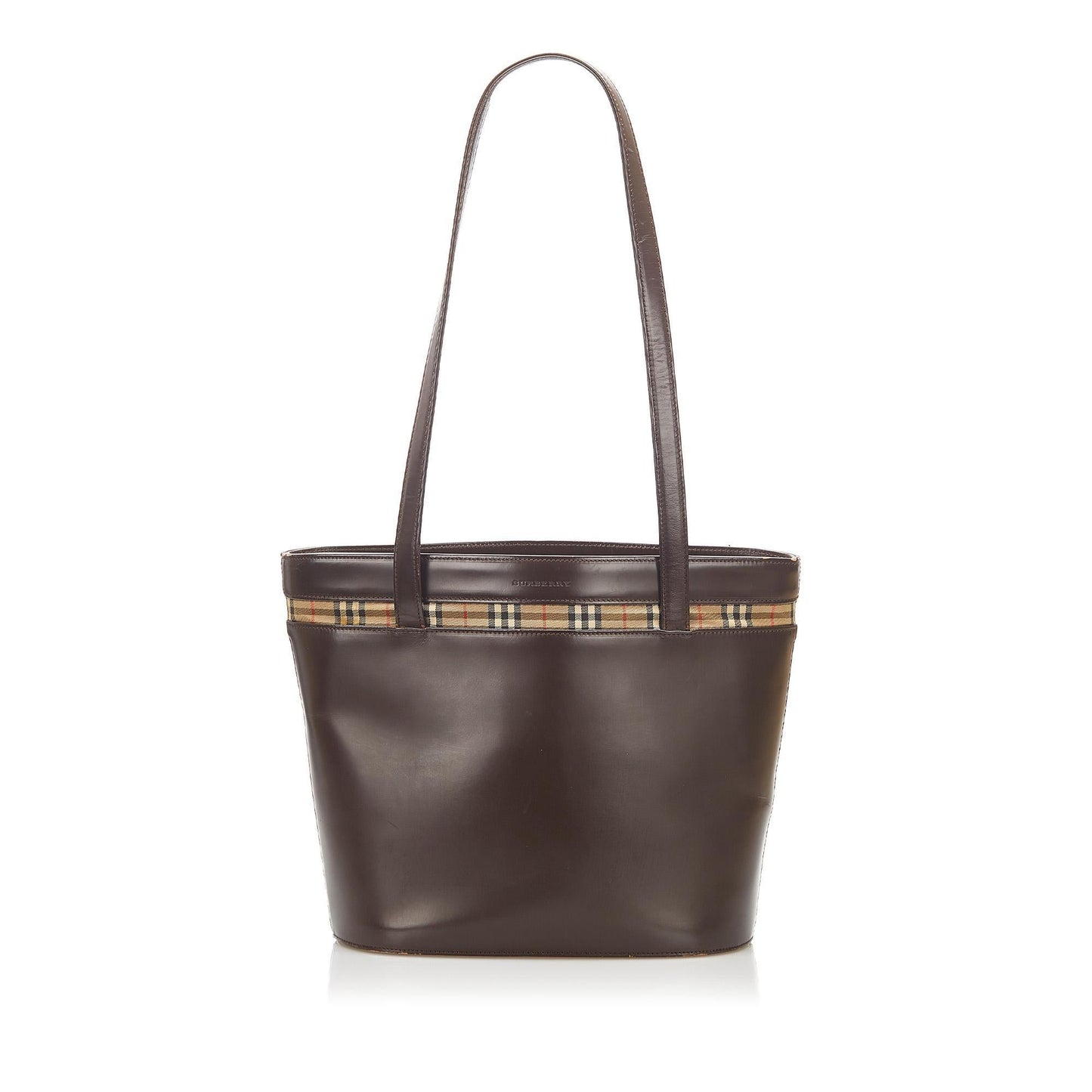 Burberry Leather Tote Bag (SHG-16309)