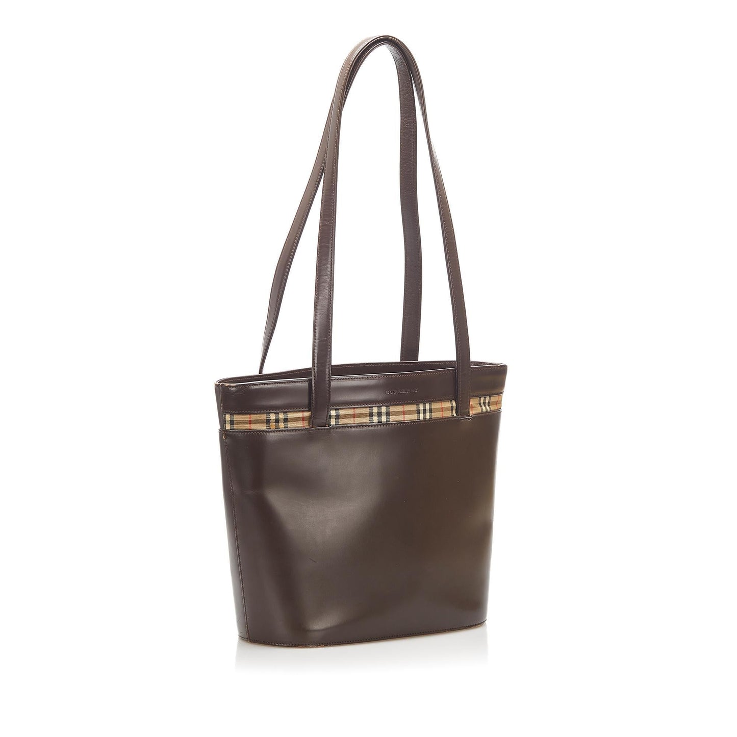 Burberry Leather Tote Bag (SHG-16309)