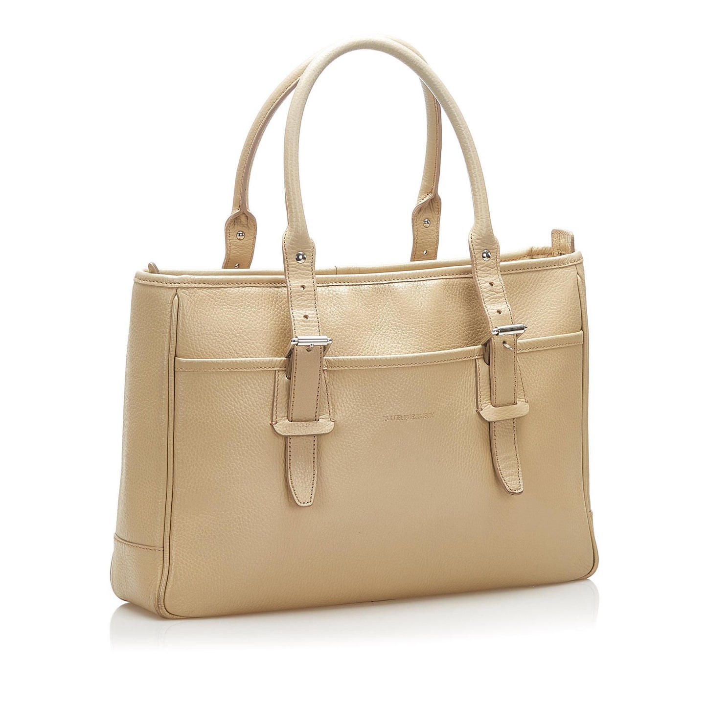 Burberry Leather Tote Bag (SHG-16315)