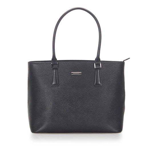 Burberry Leather Tote Bag (SHG-18693)