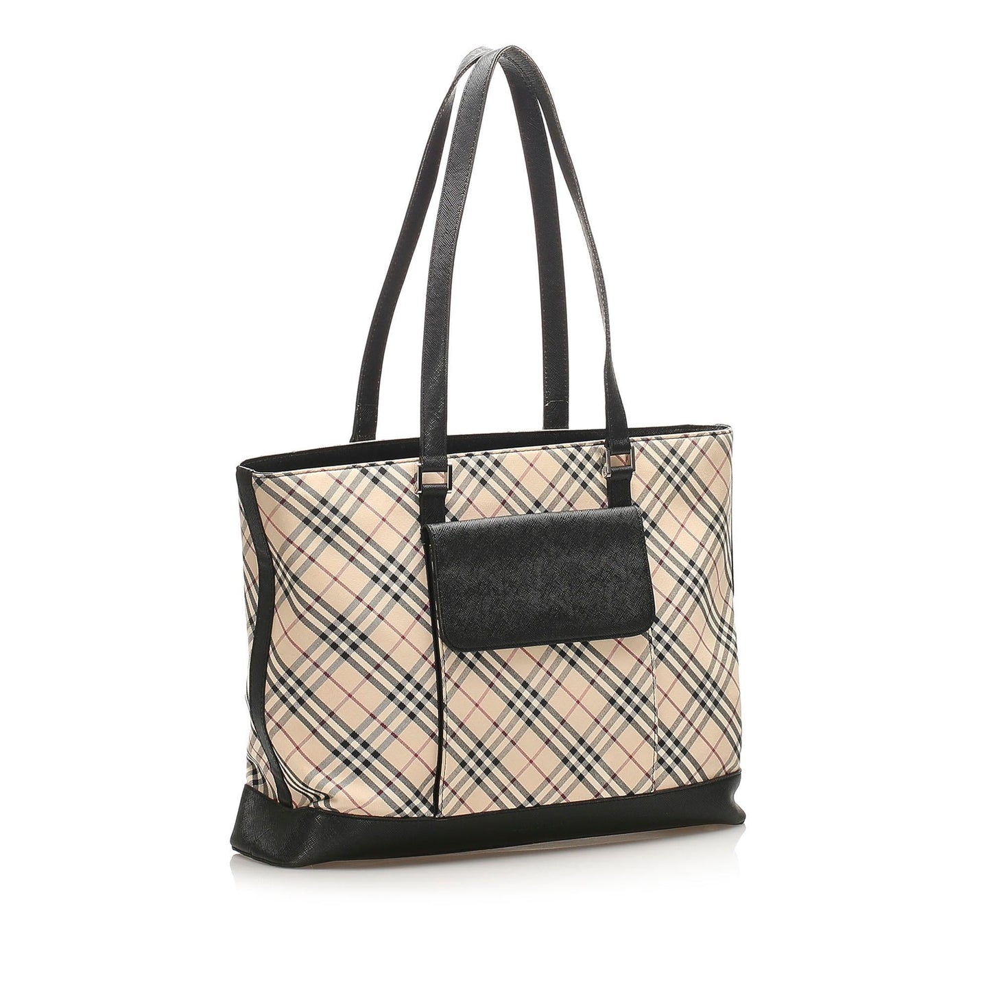 Burberry Nova Check Canvas Tote Bag (SHG-14917)