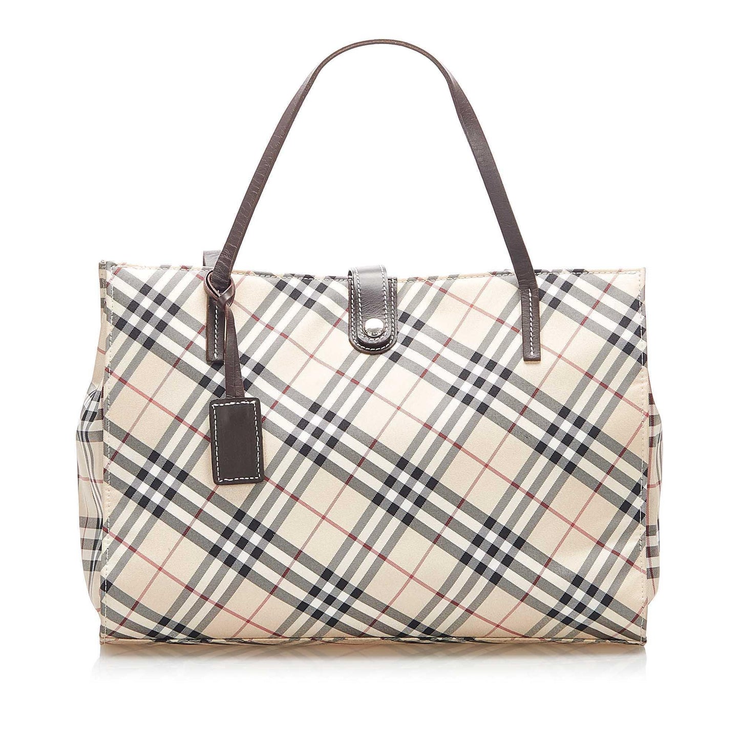 Burberry Nova Check Canvas Tote Bag (SHG-15992)