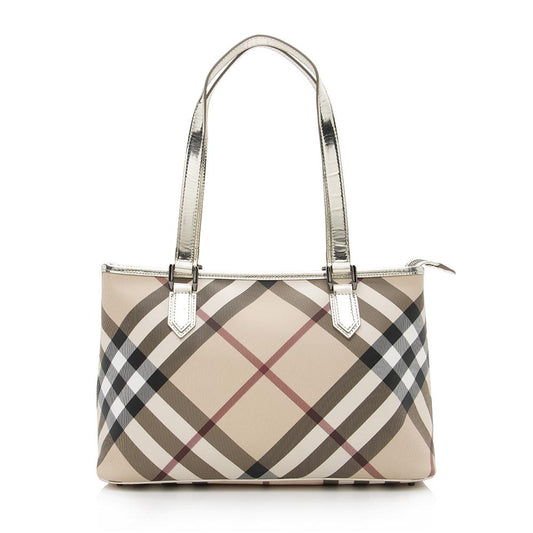 Burberry Nova Check Regent Tote (SHF-14099)