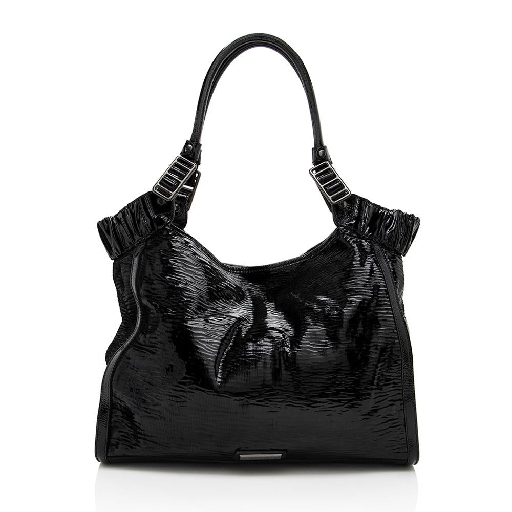 Burberry Patent Leather Large Tote (SHF-13817)