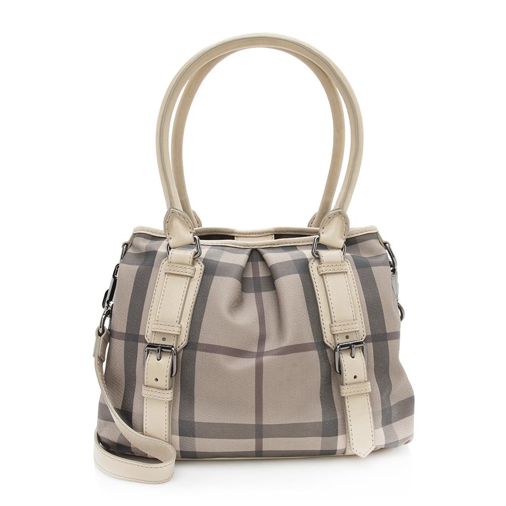 Burberry Smoked Check Northfield Small Tote (SHF-11217)