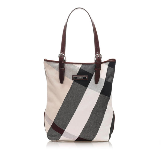 Burberry Supernova Check Tote Bag (SHG-11431)