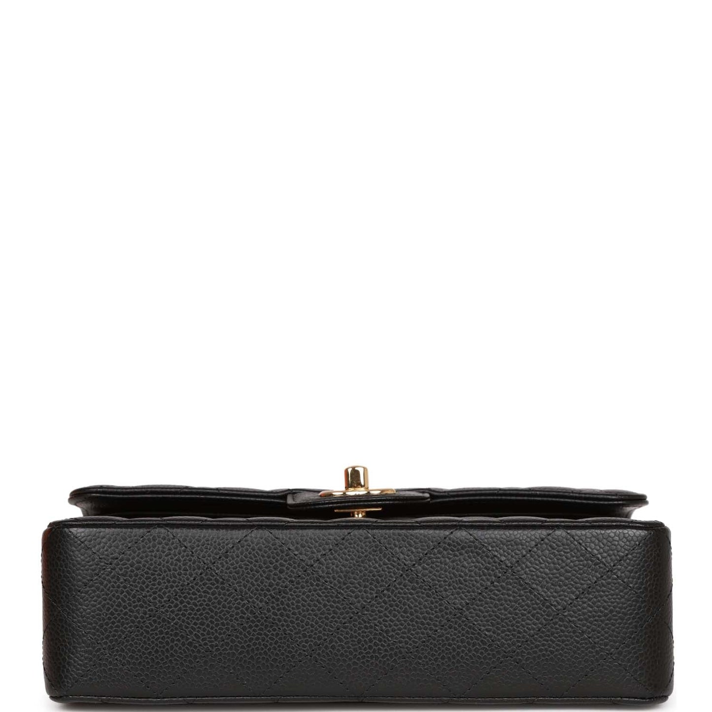 Chanel Small Classic Double Flap Black Caviar Gold Hardware