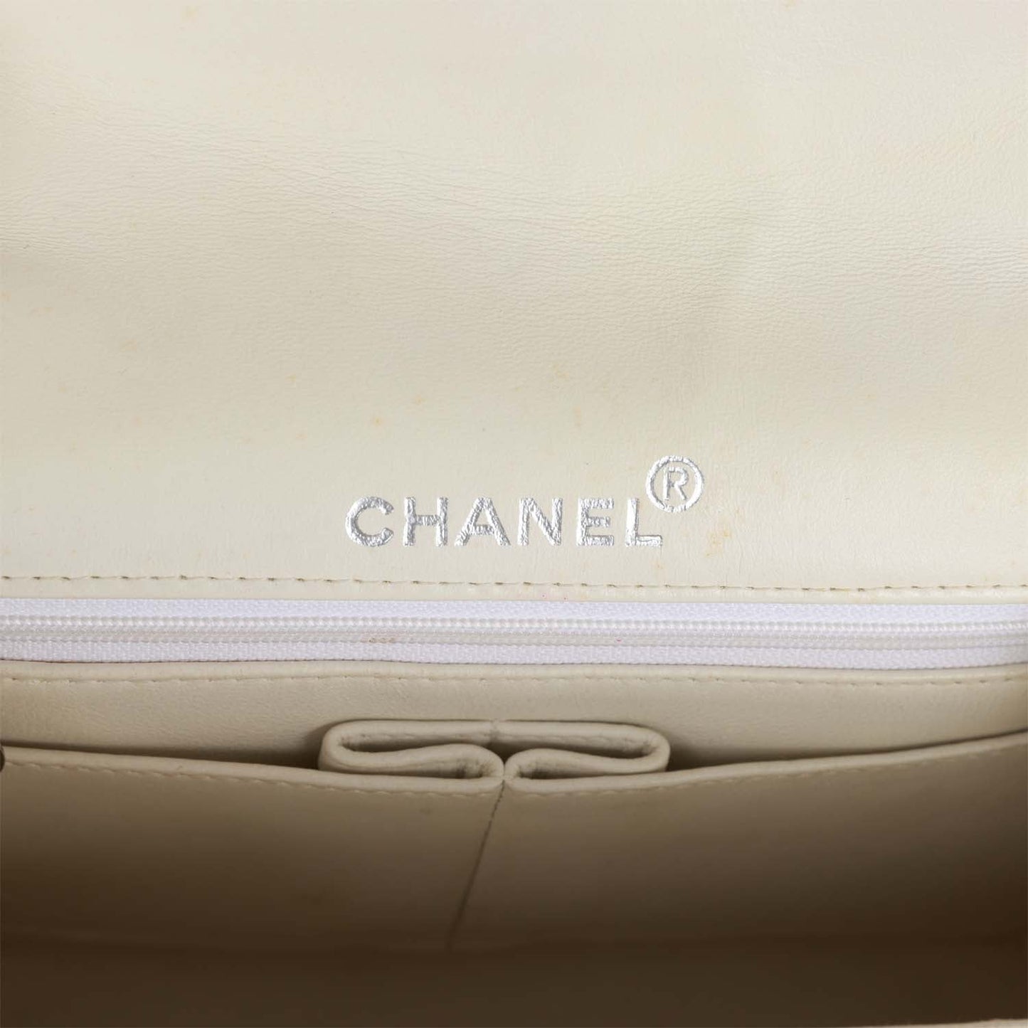 Vintage Chanel Classic Mini Flap Bag Pink Tweed Silver Hardware