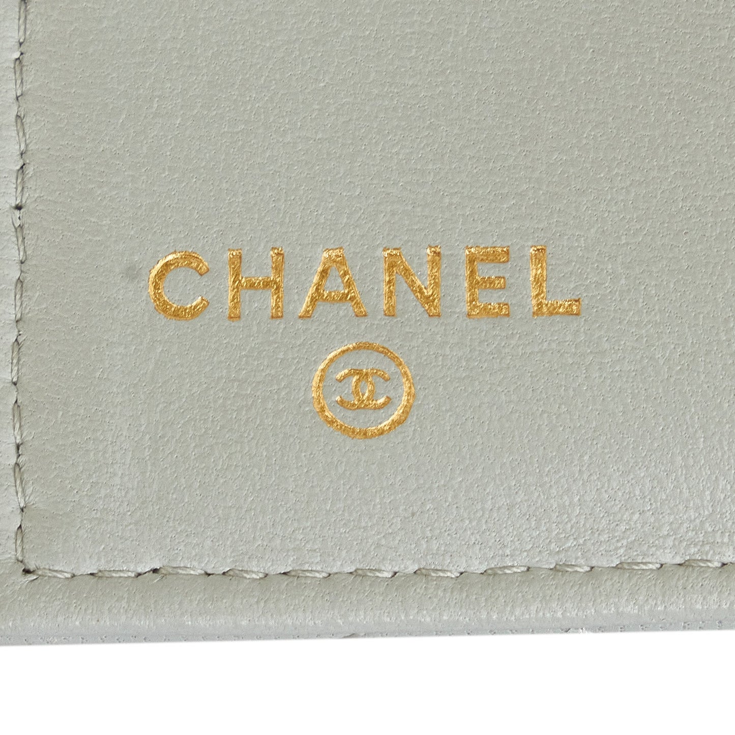 CHANEL CC Lambskin Trifold Flap Wallet Small Wallets