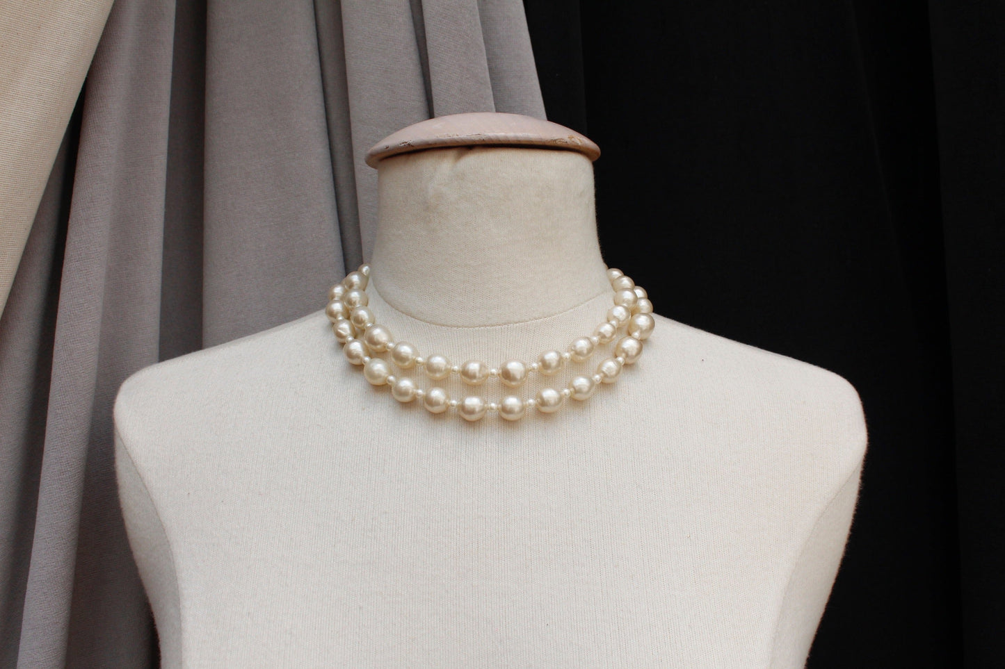 Sautoir/Collier de perles Chanel