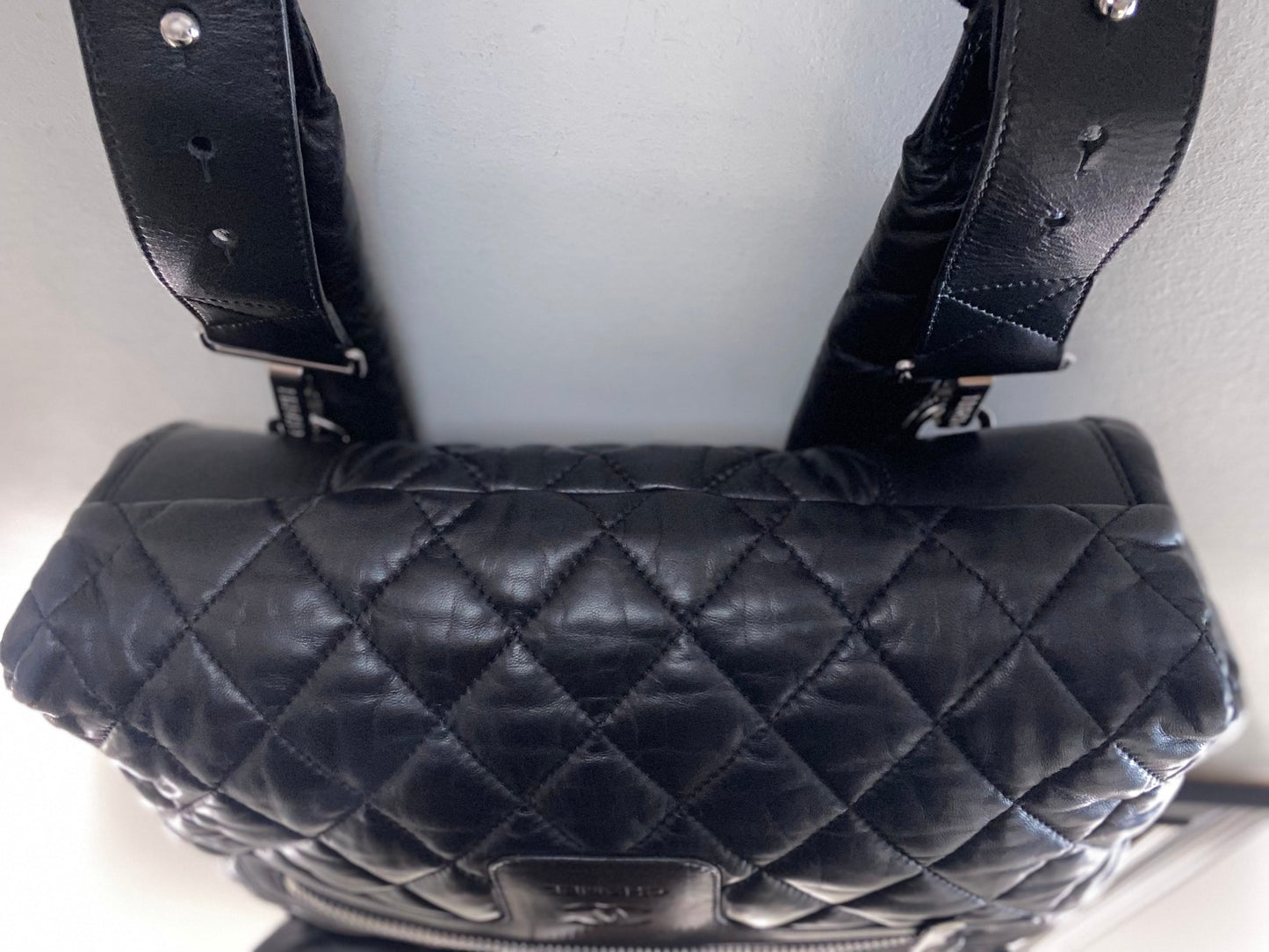 CHANEL QUILTED LAMBSKIN COCO COCOON BACKPACK