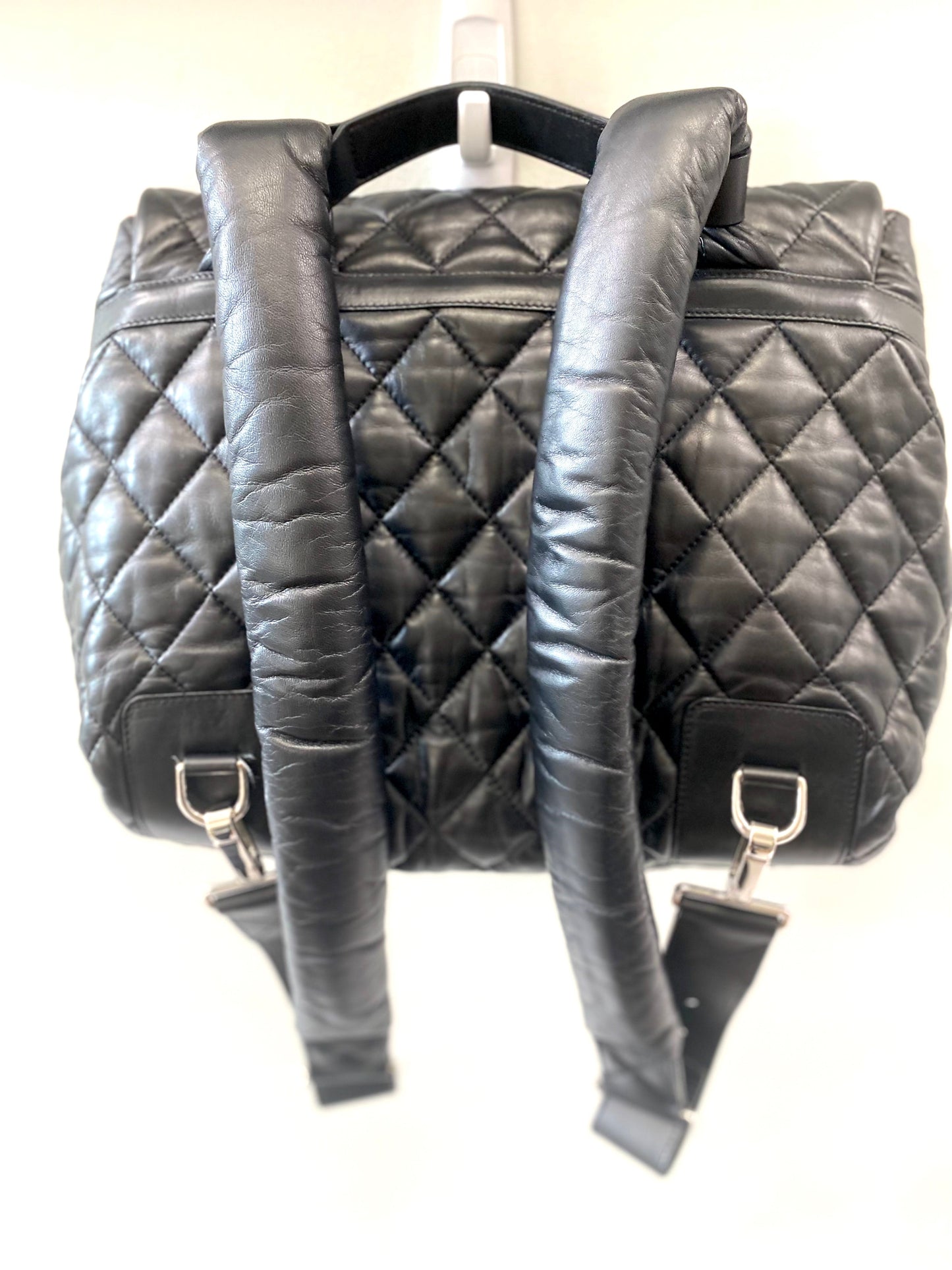 CHANEL QUILTED LAMBSKIN COCO COCOON BACKPACK