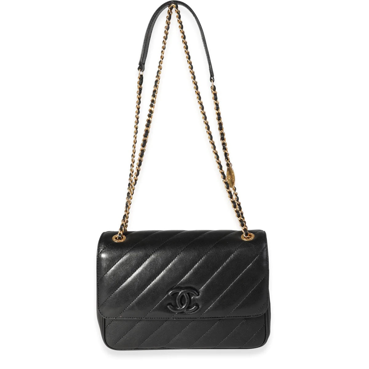 CHANEL QUILTED CALFSKIN COCO VINTAGE FLAP BAG