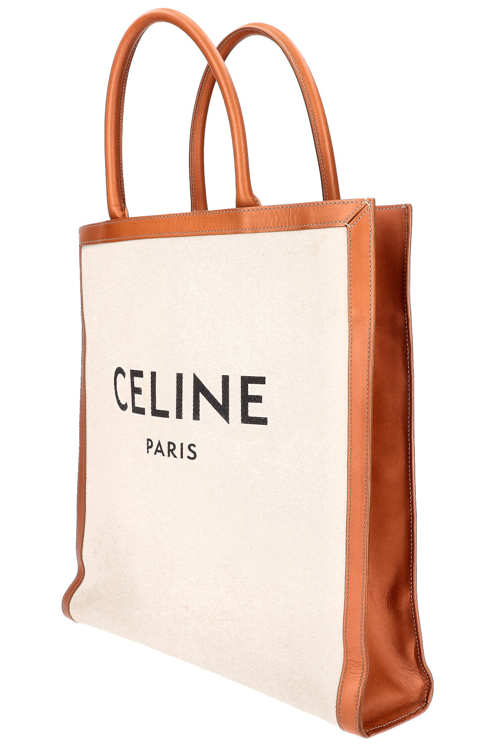 CELINE Vertical Shopper Canvas