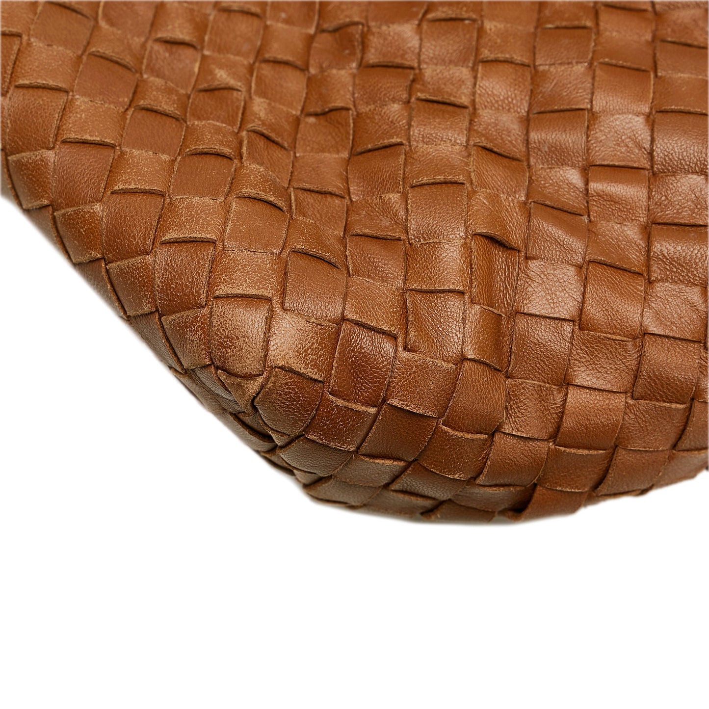 Brown Bottega Veneta Intrecciato Flower Tote