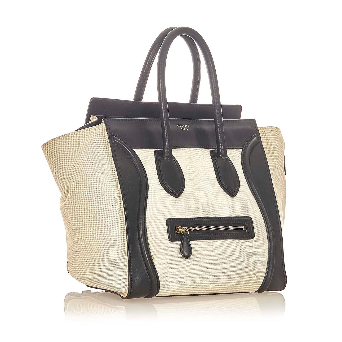 Celine Luggage Tote Leather Tote Bag (SHG-19895)