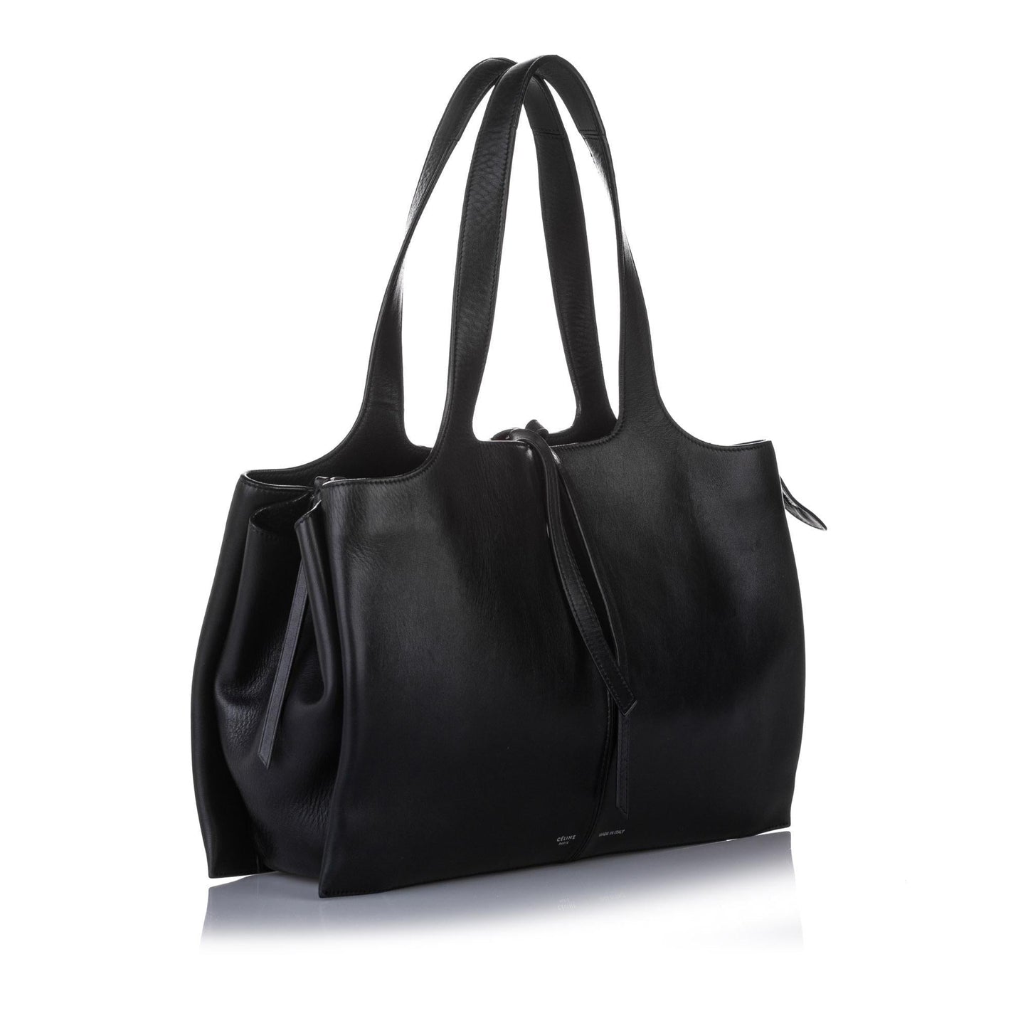 Celine Medium Trifold Leather Tote Bag (SHG-10810)