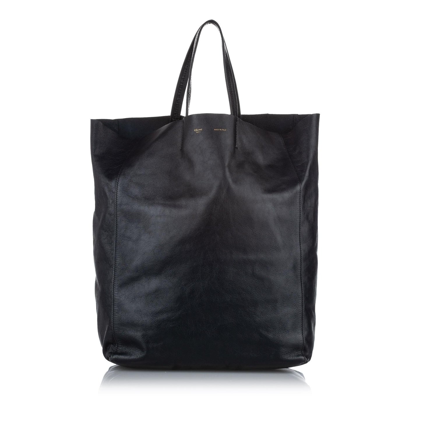 Celine Small Vertical Cabas Leather Tote Bag (SHG-19786)