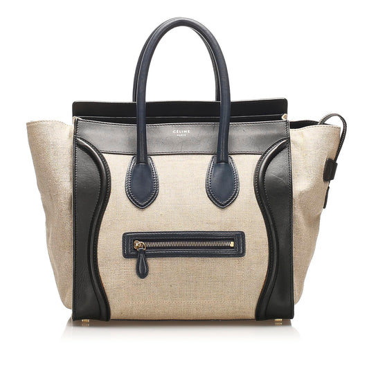 Celine The Luggage Tote Hemp Tote Bag (SHG-13866)