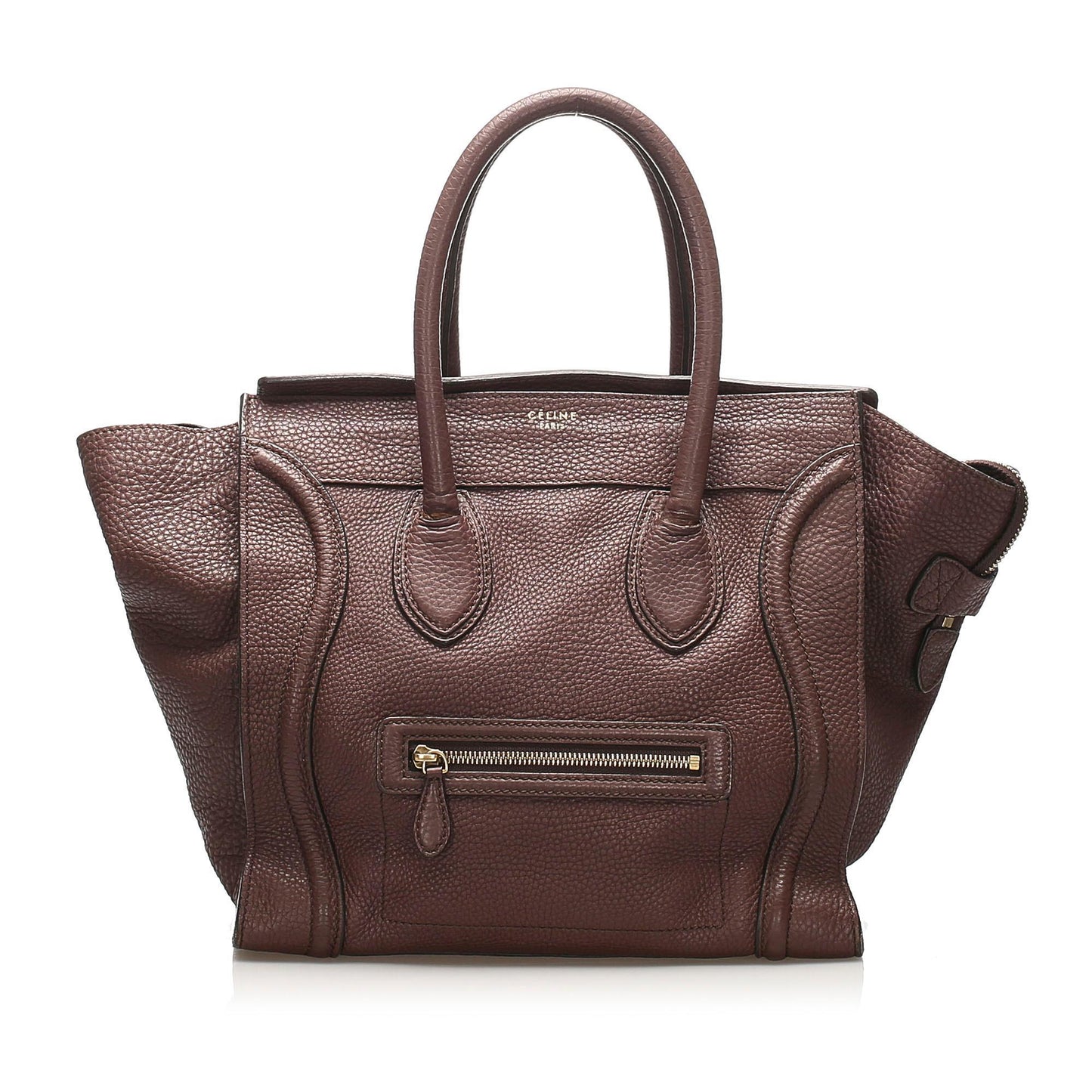 Celine The Luggage Tote Leather Tote Bag (SHG-13864)