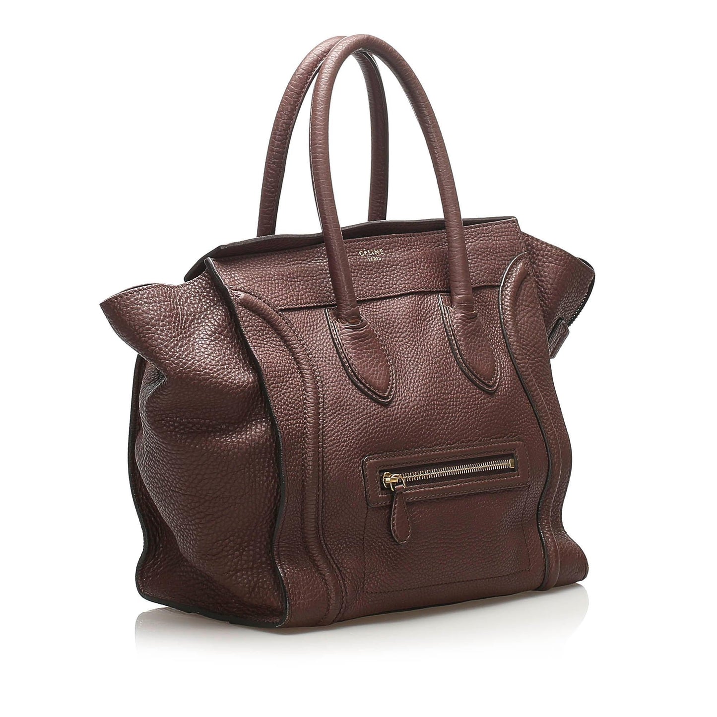 Celine The Luggage Tote Leather Tote Bag (SHG-13864)