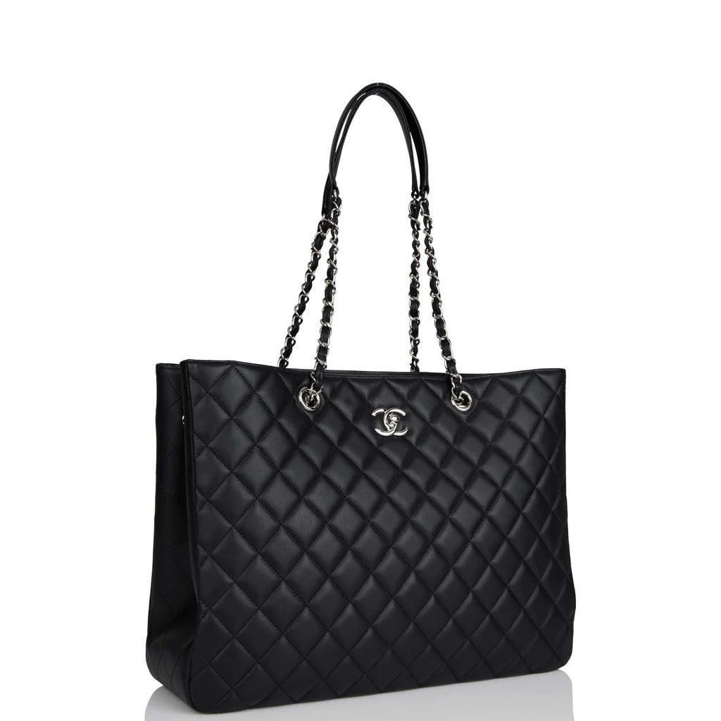 CHANEL QUILTED CALFSKIN LARGE CLASSIC TOTE BAG