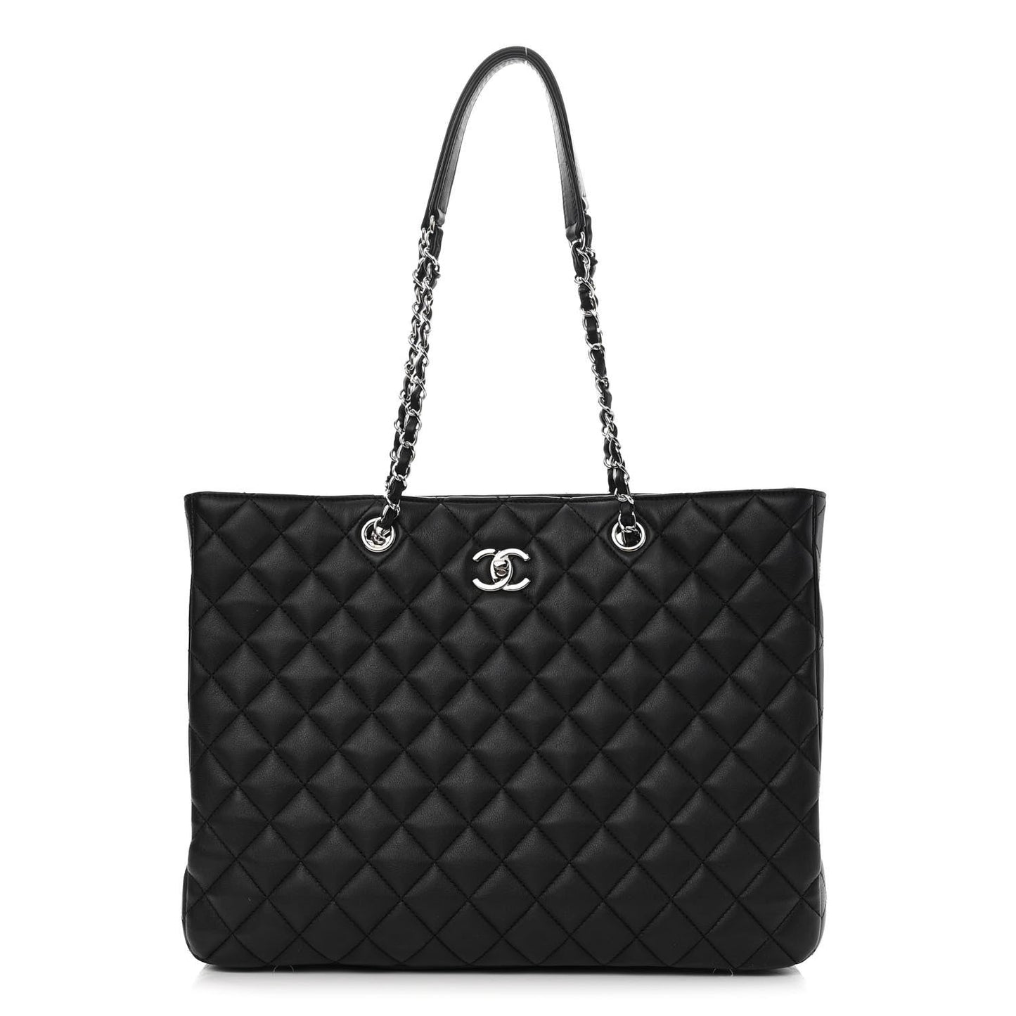 CHANEL QUILTED CALFSKIN LARGE CLASSIC TOTE BAG