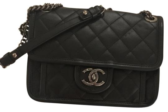 CHANEL Quilted French Riviera Flap Bag