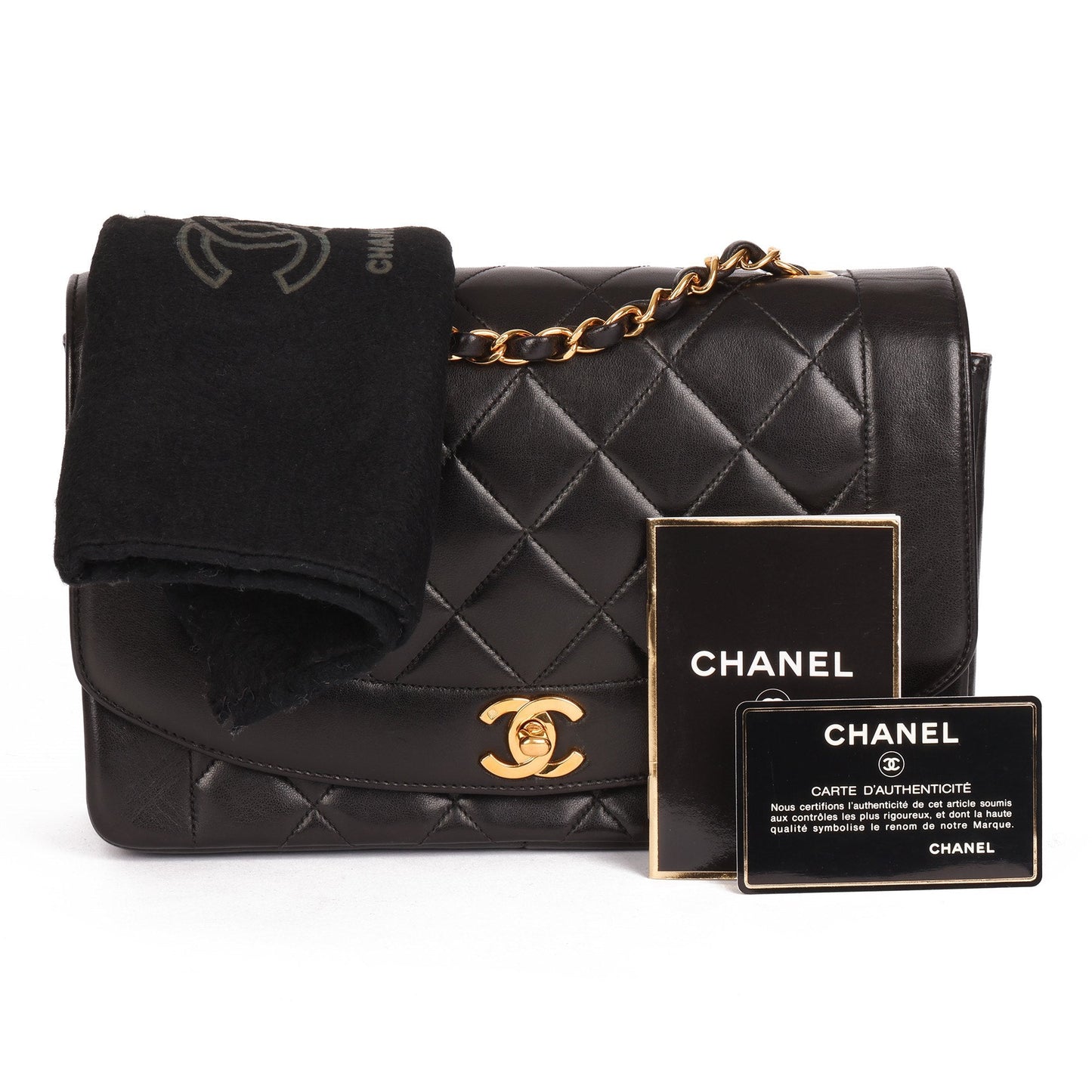 CHANEL QUILTED MEDIUM DIANA CLASSIC SINGLE FLAP BAG