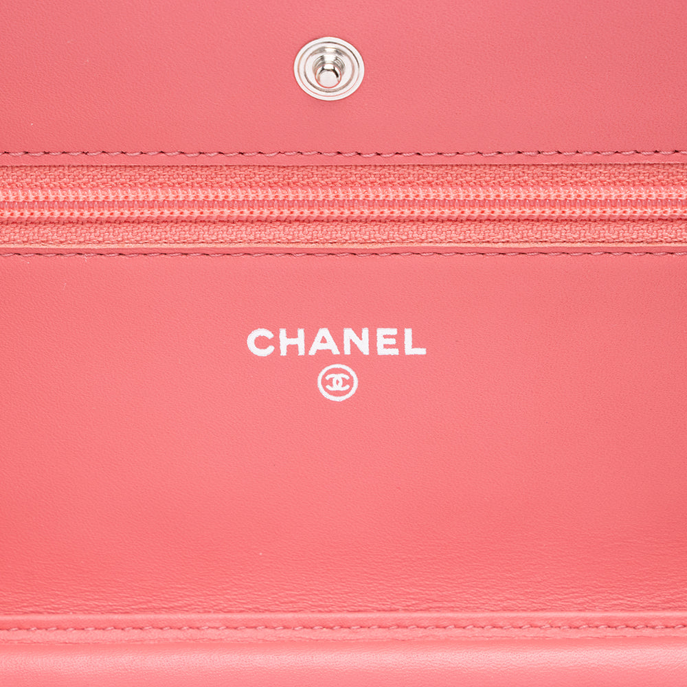 Chanel Patent Leather Classic Wallet on Chain Bag (SHF-16937)