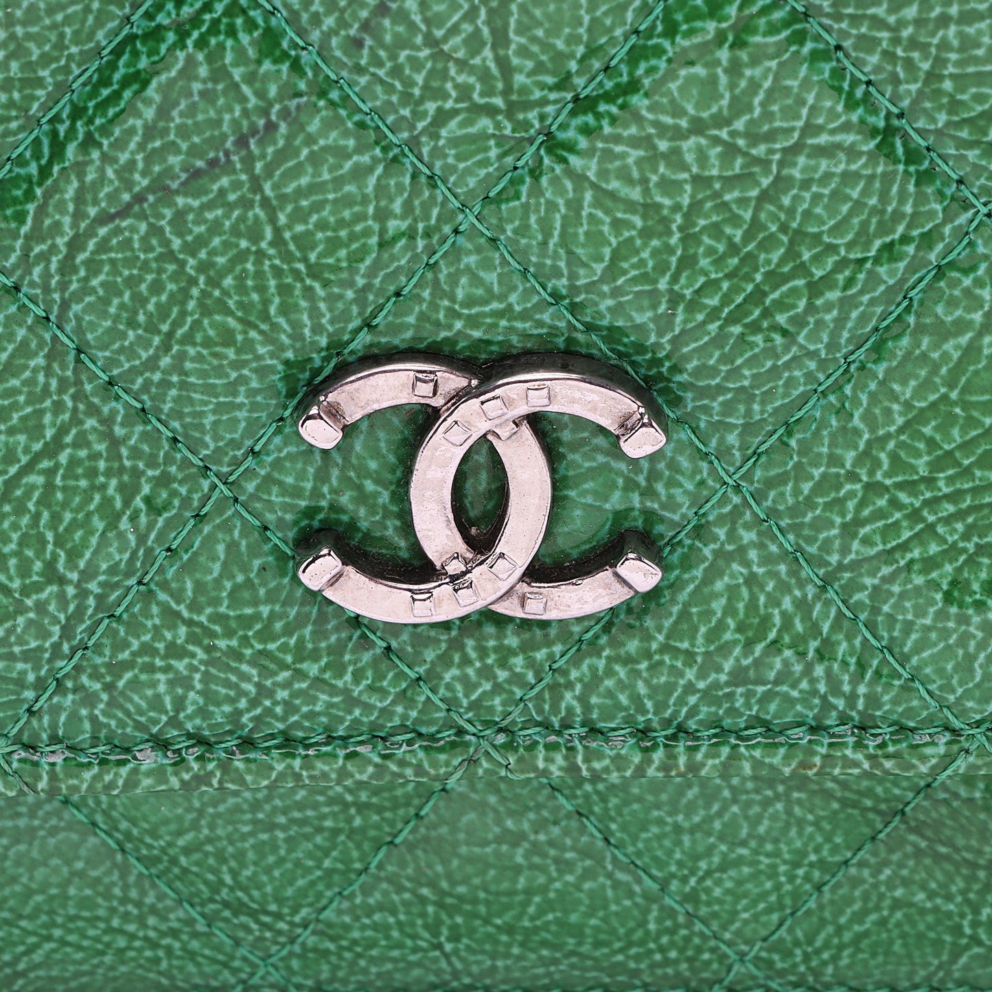 Chanel Patent Leather Classic Wallet on Chain Bag (SHF-p54zjG)