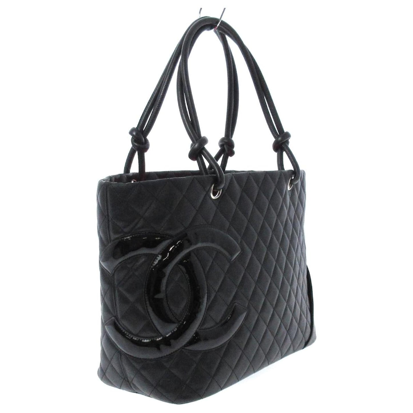 CHANEL QUILTED CALFSKIN CAMBON TOTE BAG