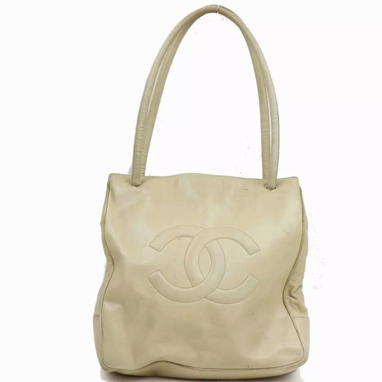 Chanel Timeless CC Logo Tote Bag