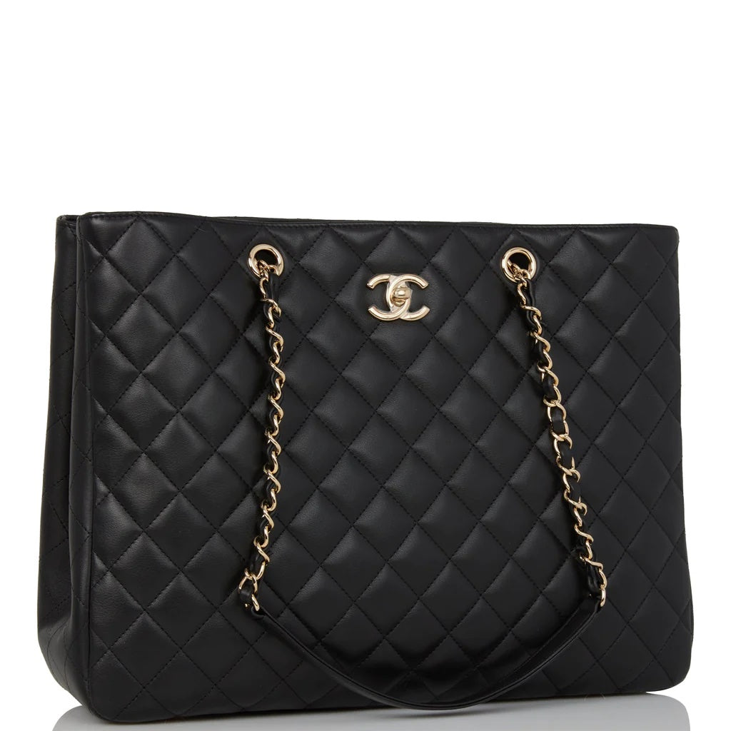 CHANEL QUILTED CALFSKIN TIMELESS TOTE BAG