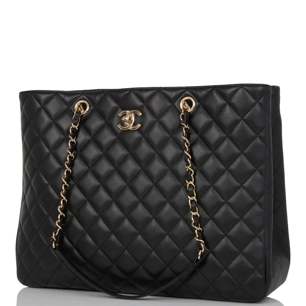 CHANEL QUILTED CALFSKIN TIMELESS TOTE BAG