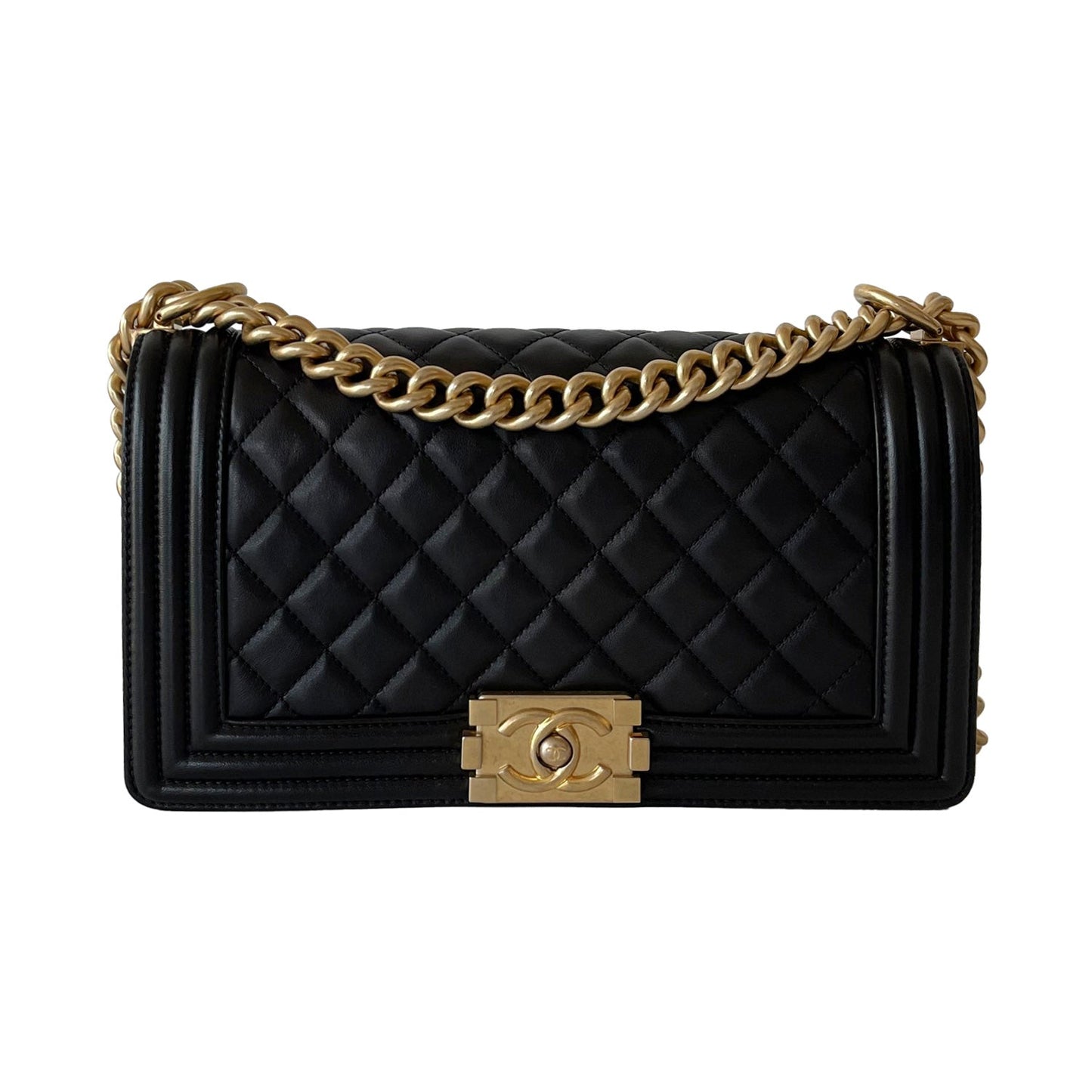 Chanel Quilted Medium Boy Bag