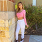 Designer Air Jordan 1 Mid" Digital Pink Quartz High Q ( Customs And Box ), Jordan 1 Sneakers Active