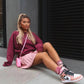 Designer Air Jordan 1 Mid" Digital Pink Quartz High Q ( Customs And Box ), Jordan 1 Sneakers Active
