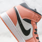 Designer Air Jordan 1 Mid" Digital Pink Quartz High Q ( Customs And Box ), Jordan 1 Sneakers Active