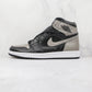 Designer Black Grey Jordan 1 High Q ( Customs And Box ), Jordan 1 Sneakers