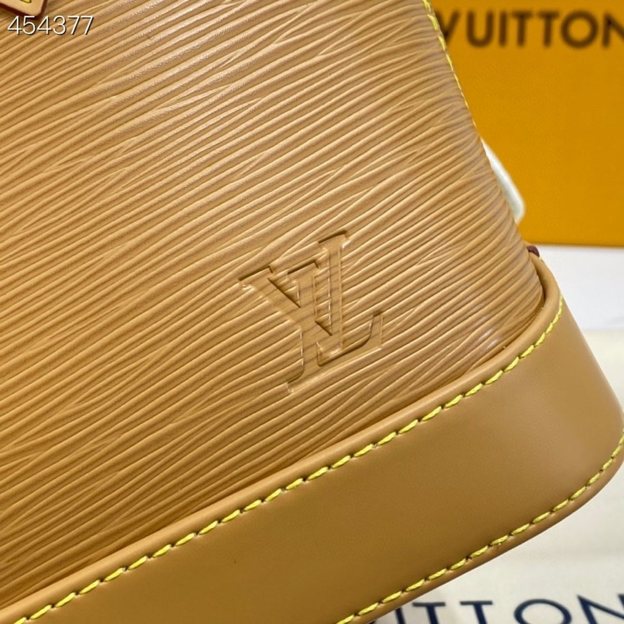 LV Alma BB Sunflower Yellow For Women, Womenâ€™s Handbags, Shoulder And Crossbody Bags 9.3in/23.5cm LV M59358