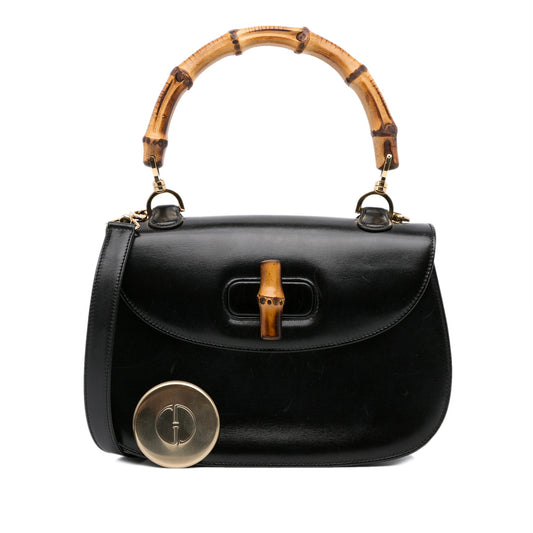 Gucci Bamboo Night Black Leather