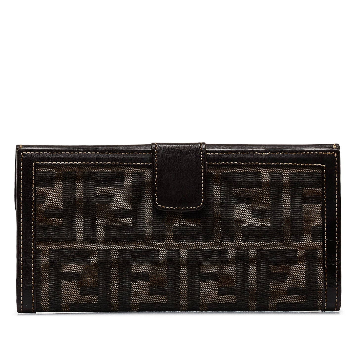 FENDI Zucca Long Wallet Long Wallets