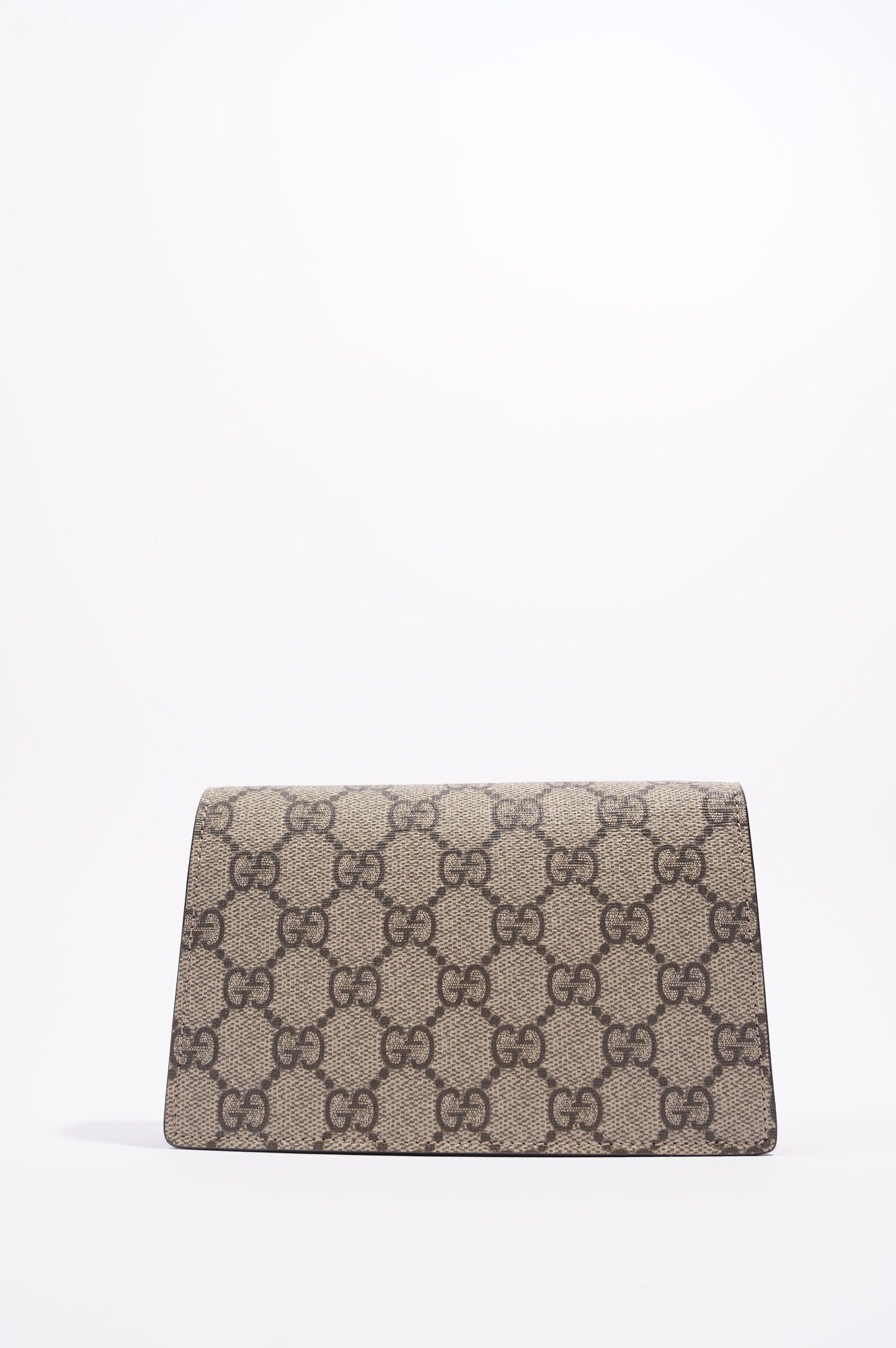 Gucci Womens Dionysus Bag Brown Canvas Super Mini