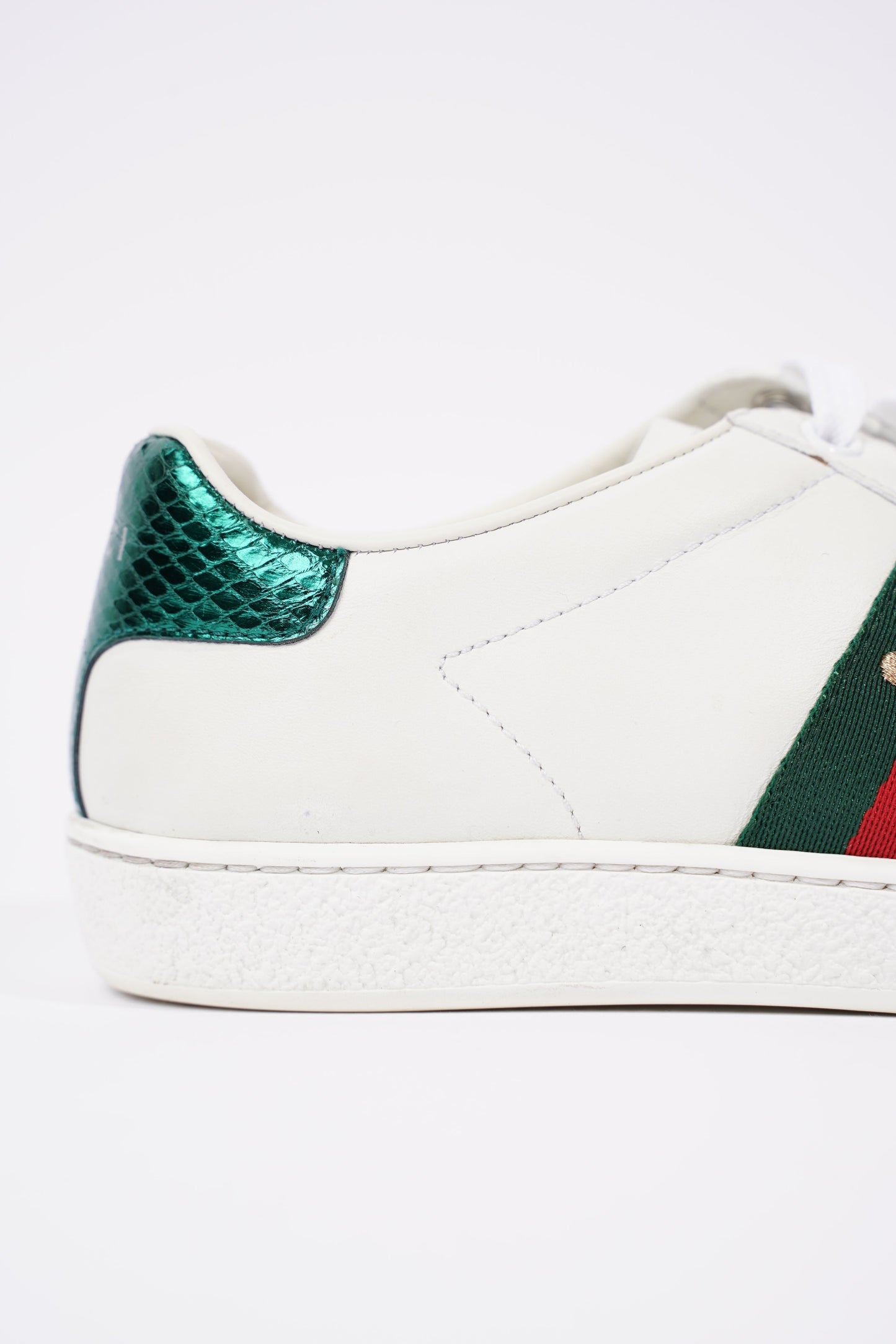 Gucci Womens Ace Bee White / Green / Red EU 35 / UK 2