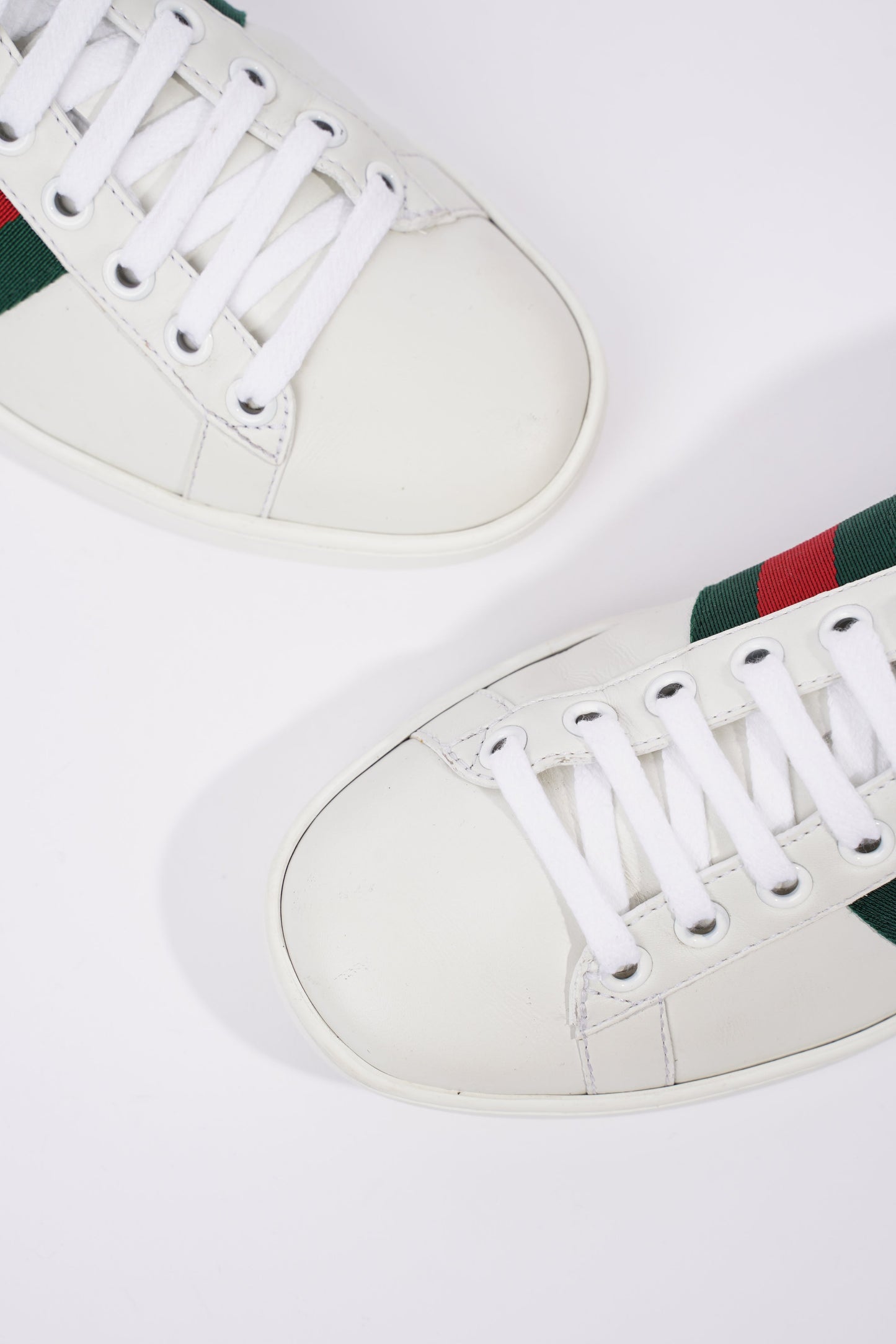 Gucci Womens Ace Bee White / Green / Red EU 35 / UK 2